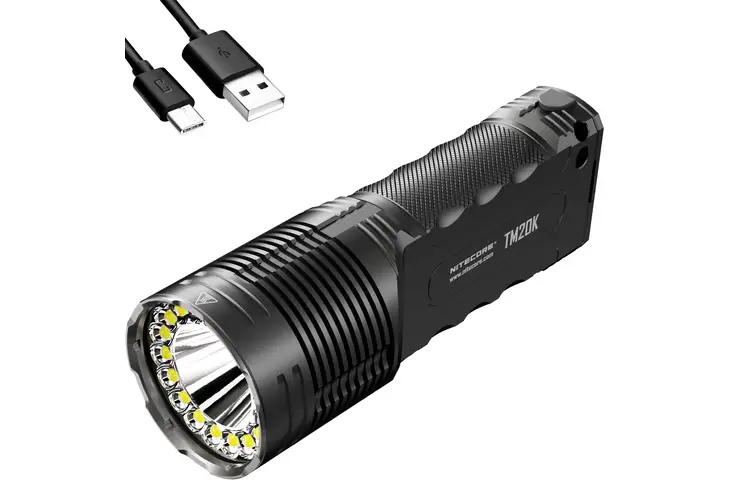 Nitecore TM20K CREE XP-L2 LEDs Rechargeable Flashlight 6952506407057 w/ Free Shipping